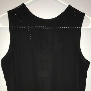 Banana Republic Eyelet Zip Tank